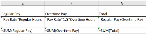 Example explanation sheet