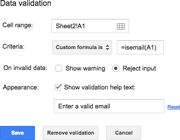 18 best practices for working with data in Google Sheets
